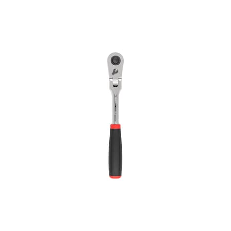 Tekton 1/2 Inch Drive x 10-1/2 Inch Flex Head Quick-Release Comfort Grip Ratchet SRH32210